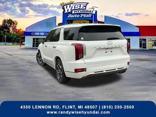 Hyper White 2022 Hyundai PALISADE Calligraphy