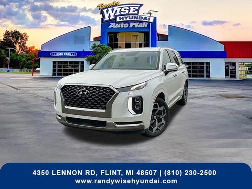 Hyper White 2022 Hyundai PALISADE Calligraphy