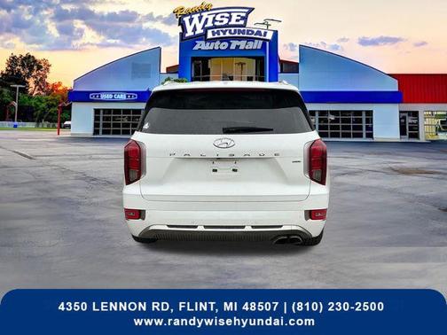 Hyper White 2022 Hyundai PALISADE Calligraphy