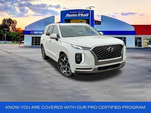 Hyper White 2022 Hyundai PALISADE Calligraphy
