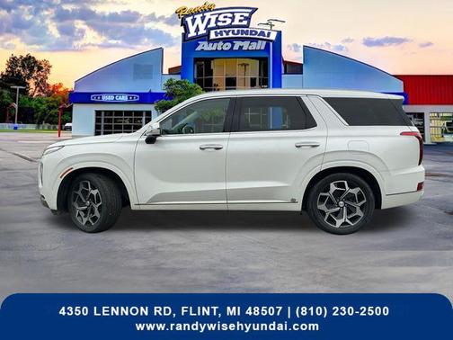 Hyper White 2022 Hyundai PALISADE Calligraphy