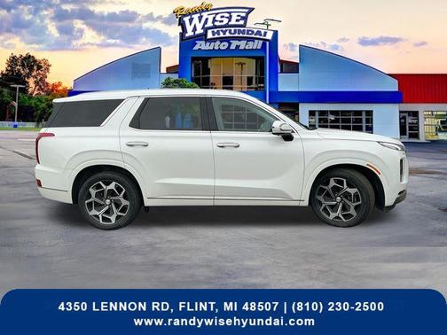 Hyper White 2022 Hyundai PALISADE Calligraphy