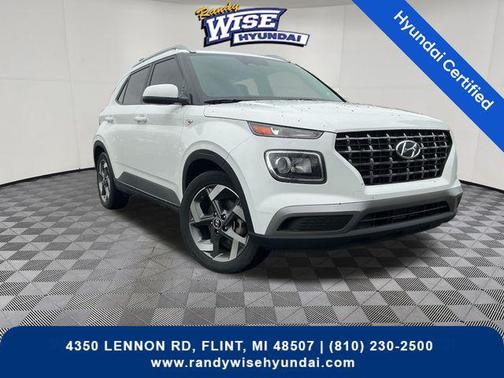 Lunar White 2024 Hyundai VENUE SEL