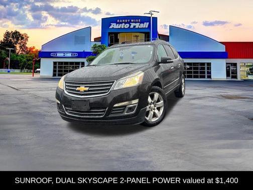 Mosaic Black Metallic 2016 Chevrolet Traverse LTZ