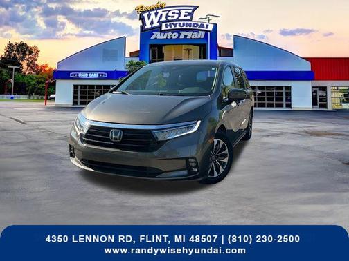 Modern Steel Metallic 2021 Honda Odyssey EX-L