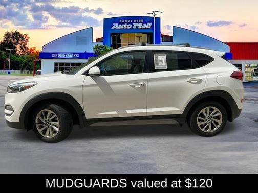 Dazzling White 2018 Hyundai TUCSON SEL Plus