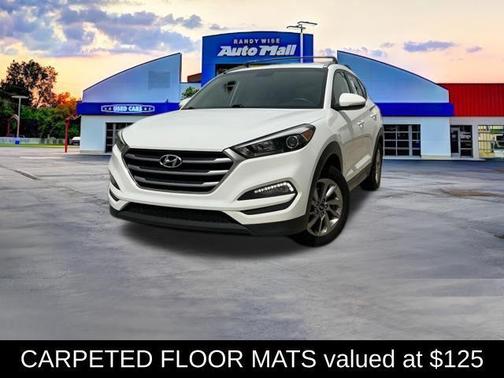 Dazzling White 2018 Hyundai TUCSON SEL Plus