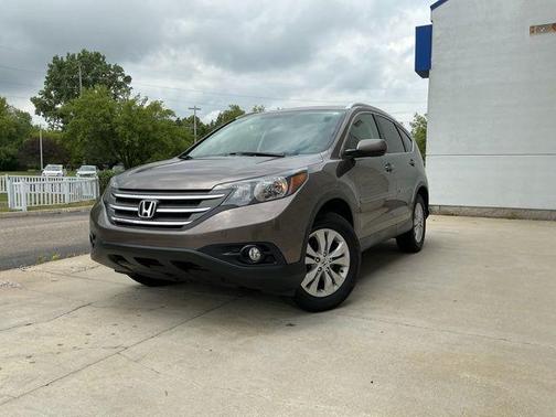 Brown 2014 Honda CR-V EX-L