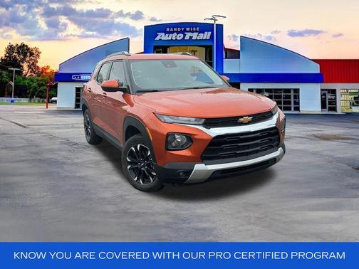 Vivid Orange Metallic 2023 Chevrolet Trailblazer LT