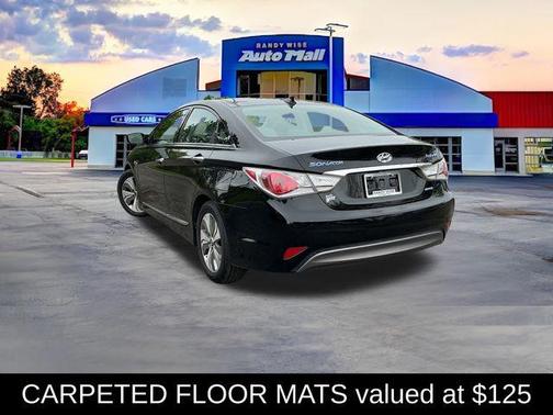 Eclipse Black 2014 Hyundai SONATA Hybrid Limited