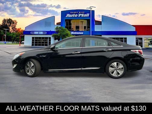 Eclipse Black 2014 Hyundai SONATA Hybrid Limited