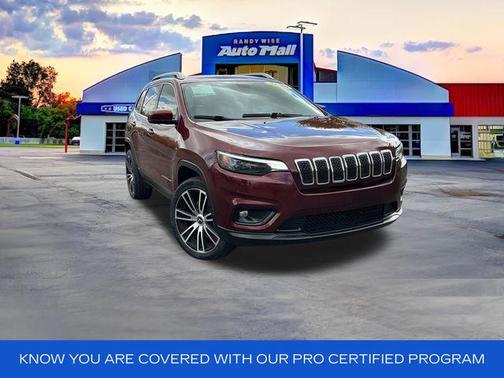 Velvet Red Pearlcoat 2020 Jeep Cherokee Latitude Plus