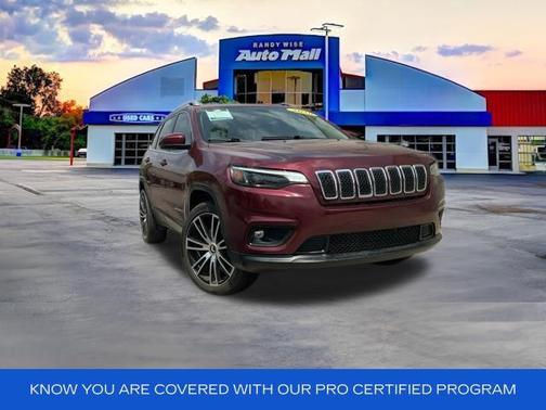 Velvet Red Pearlcoat 2020 Jeep Cherokee Latitude Plus