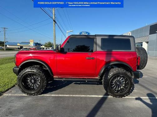 RAPID RED MET TINTED CC 2021 Ford Bronco BASE