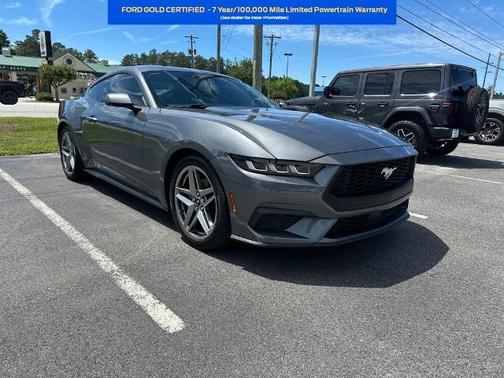 CARBONIZED GRAY METALLIC 2024 Ford Mustang ECOBOOST PREMIUM