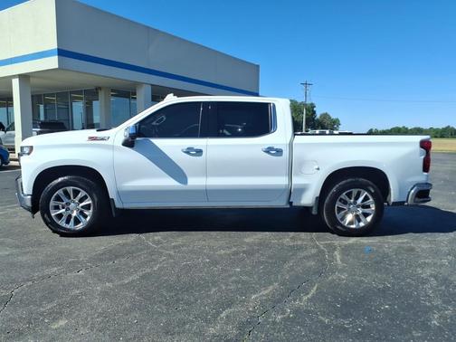 Summit White 2021 Chevrolet Silverado 1500 LTZ