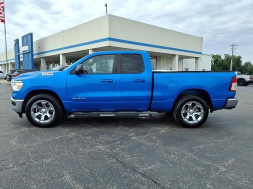 Hydro Blue Pearlcoat 2021 RAM 1500 Big Horn/Lone Star