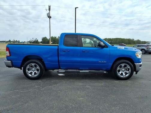 Hydro Blue Pearlcoat 2021 RAM 1500 Big Horn/Lone Star