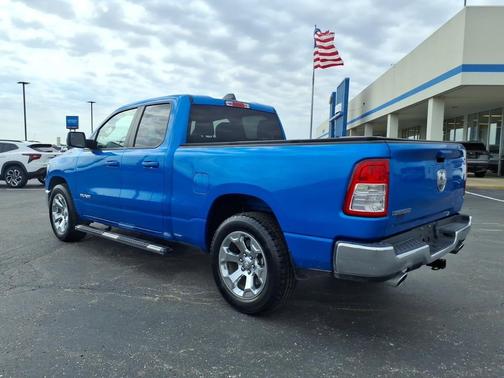 Hydro Blue Pearlcoat 2021 RAM 1500 Big Horn/Lone Star