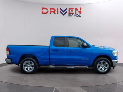 Hydro Blue Pearlcoat 2021 RAM 1500 Big Horn/Lone Star