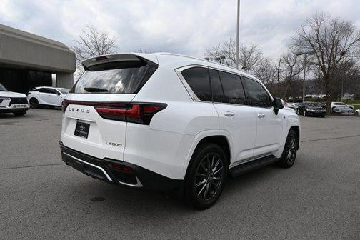 Ultra White 2024 Lexus LX 600 F SPORT