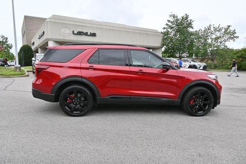 Rapid Red Metallic Tinted Clearcoat 2020 Ford Explorer ST