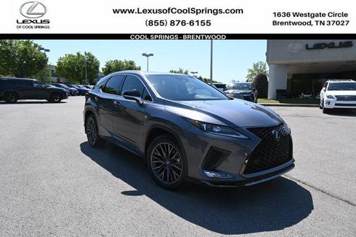 Nebula Gray Pearl 2022 Lexus RX 350 F SPORT Handling