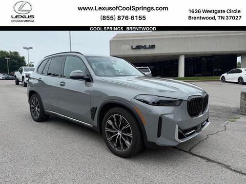 Gray 2025 BMW X5 xDrive40i