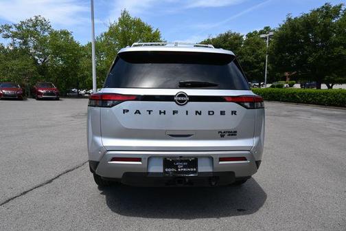 Brilliant Silver Metallic 2023 Nissan Pathfinder Platinum 4WD