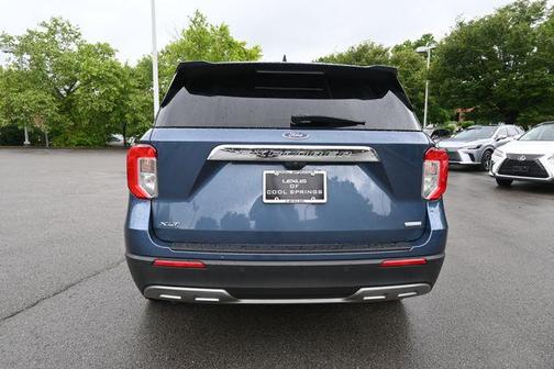 Blue Metallic 2020 Ford Explorer XLT