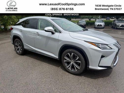 Silver Lining Metallic 2017 Lexus RX 350 Base