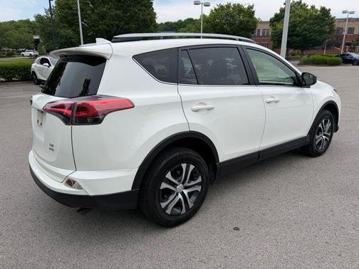Super White 2017 Toyota RAV4 LE