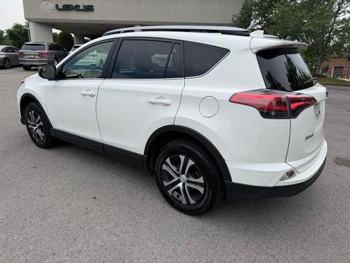 Super White 2017 Toyota RAV4 LE