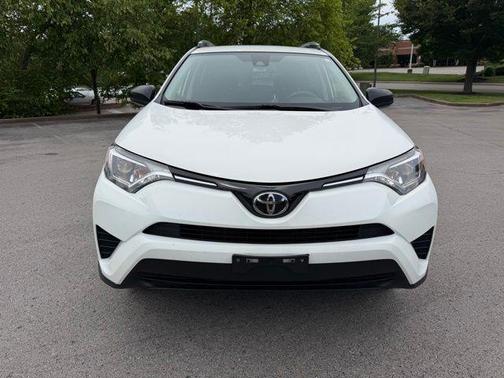 Super White 2017 Toyota RAV4 LE