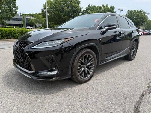 Black 2021 Lexus RX 350 F SPORT Handling
