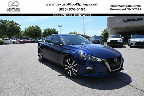 Deep Blue Pearl 2021 Nissan Altima SR VC-Turbo FWD