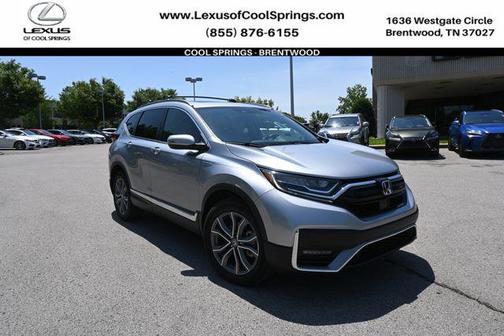 Lunar Silver Metallic 2020 Honda CR-V Hybrid Touring