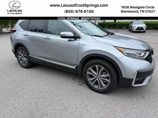 Lunar Silver Metallic 2020 Honda CR-V Hybrid Touring