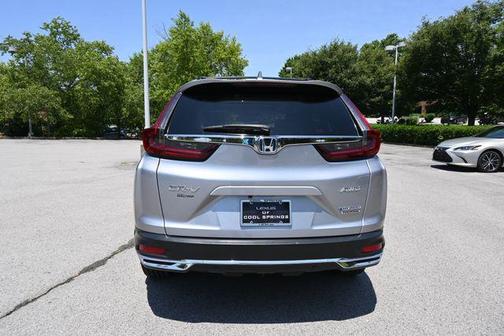 Lunar Silver Metallic 2020 Honda CR-V Hybrid Touring