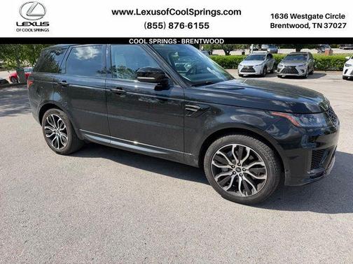 Black 2022 Land Rover Range Rover Sport HSE Silver Edition