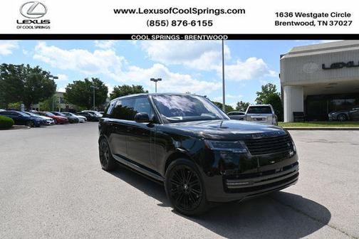 Santorini Black 2023 Land Rover Range Rover First Edition