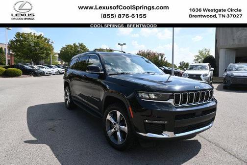 Diamond Black Crystal Pearlcoat 2021 Jeep Grand Cherokee L Limited