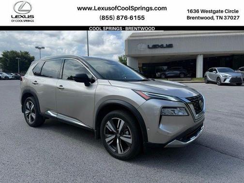 Champagne Silver Metallic 2021 Nissan Rogue Platinum