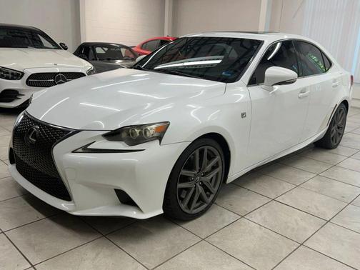 White 2014 Lexus IS 350 Base