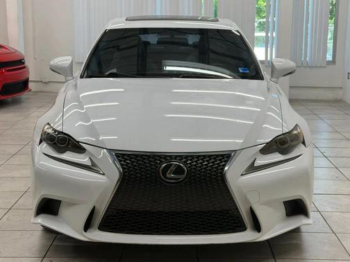 White 2014 Lexus IS 350 Base