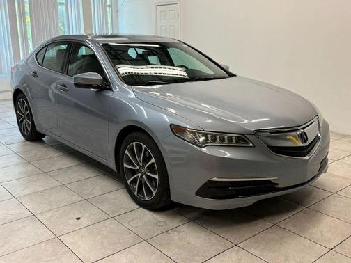Silver 2015 Acura TLX V6 Tech