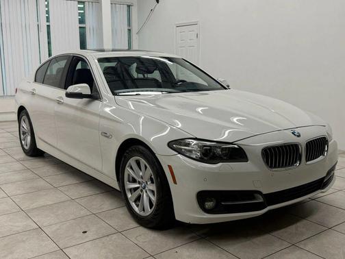 White 2015 BMW 528 i xDrive