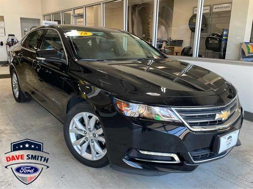 Mosaic Black Metallic 2018 Chevrolet Impala 1LT