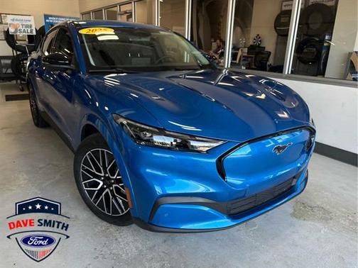 Velocity Blue 2025 Ford Mustang Mach-E Premium
