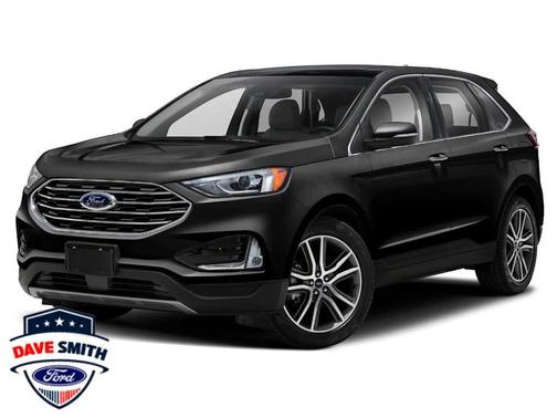 Agate Black Metallic 2019 Ford Edge Titanium